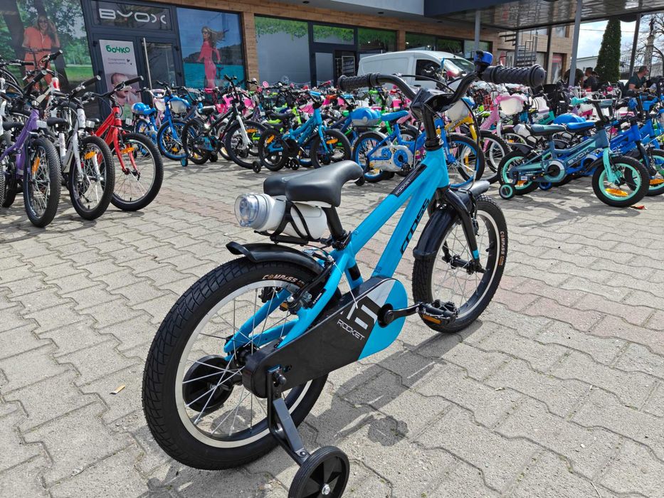 CROSS Алуминиев велосипед 16" ROCKET син