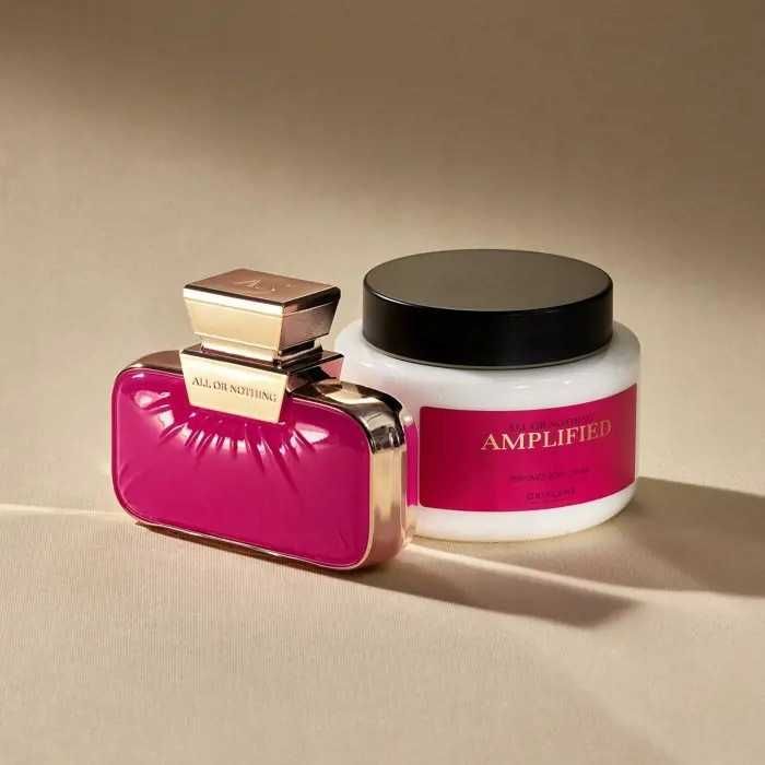 Set All or Nothing Amplified Oriflame parfum crema de corp