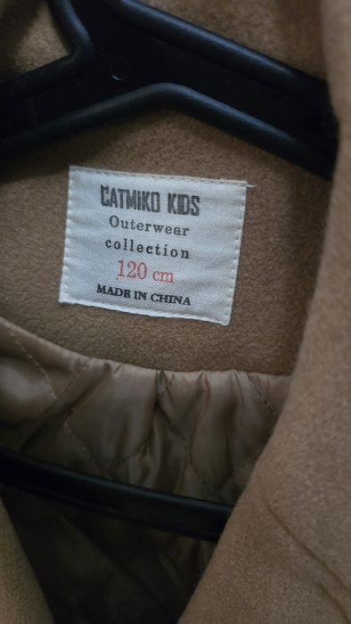 Детское пальто на рост 120