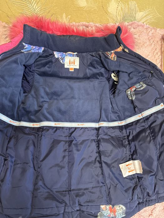 Пуховик детский на девочек