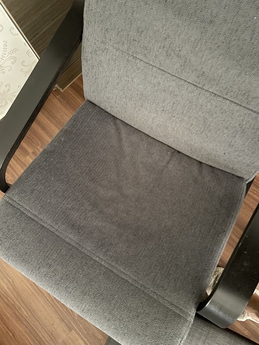 Кресло с пуфиком