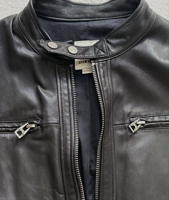 Оригинално мъжко кожено яке от естесвена кожа DIESEL