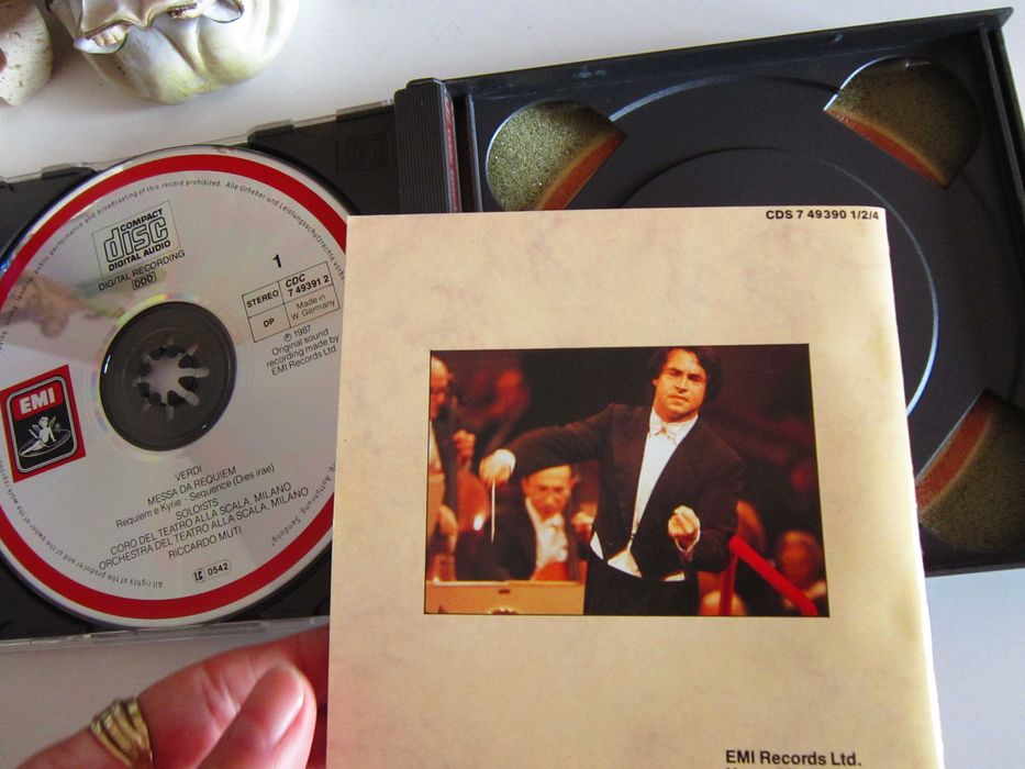 cadou rar cd Messa Da Requiem Verdi -Pavarotti R.Muti Germany 1987