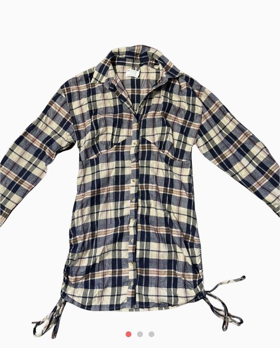 Рокля, имитираща дълга риза