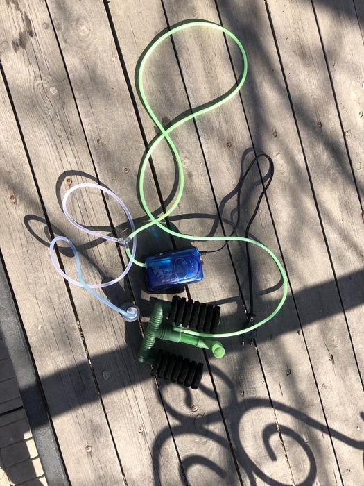 Аквариум барлык заттарымен сатылады