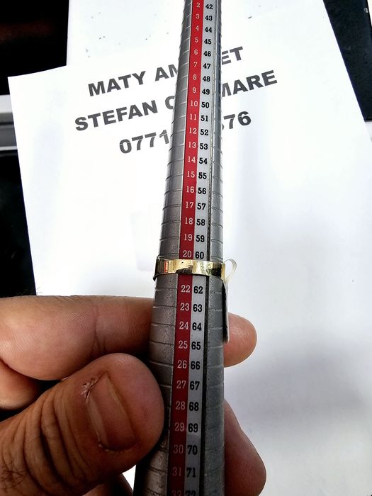 Vand inel din aur 14 k 3.24 g cod 603