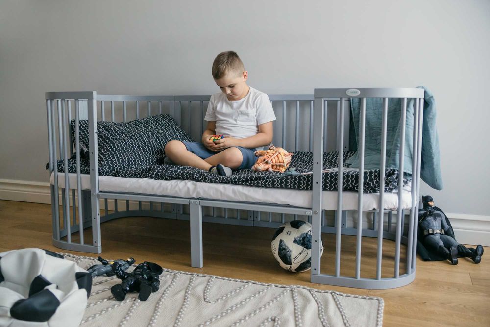 Удължение за Легло / Кошара Смарт 7в1 - Цвят Натурал