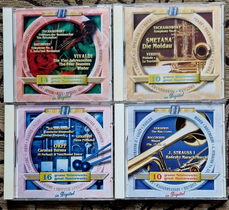 Компакт диски . Лицензия и фирма.