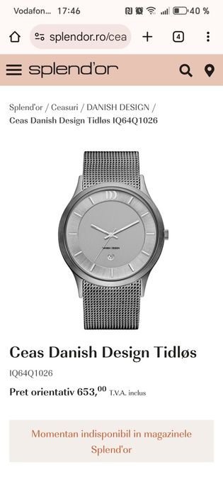 Ceas Bărbați Danish Design