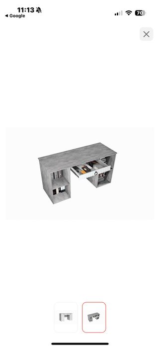 Трюмо/стол с зеркалом