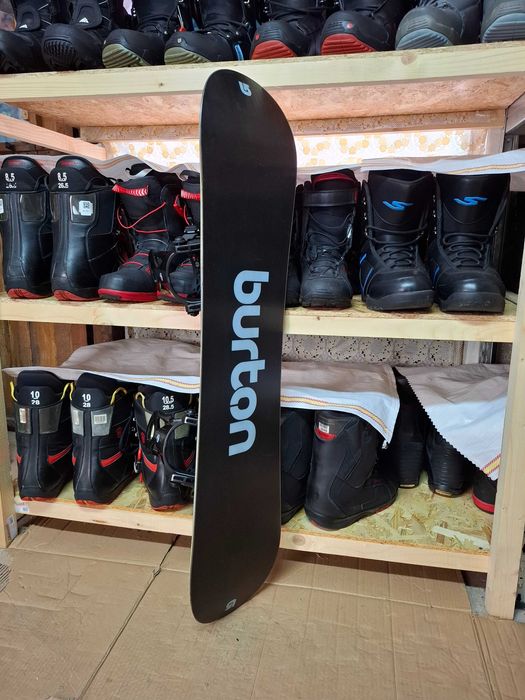 Placa snowboard Burton 110 cm copii cu legaturi noi buy-back