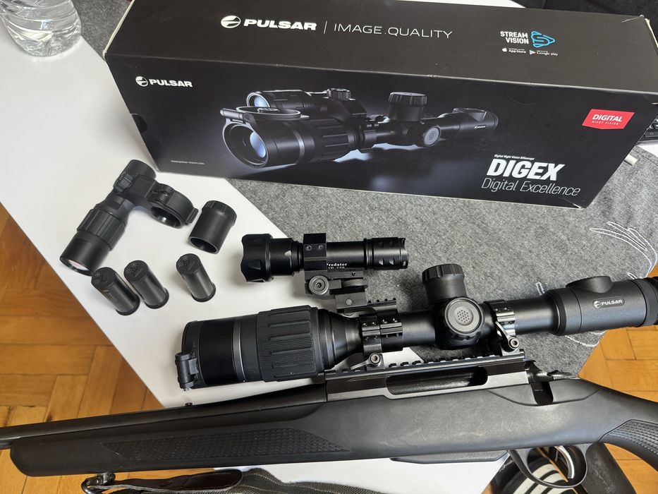 Дигитален дневно-нощен прицел Pulsar Digex N455