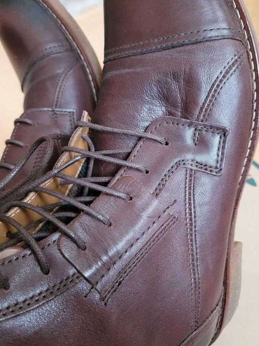 Мъжки боти от естествена кожа Freefoot, номер 41, като нови