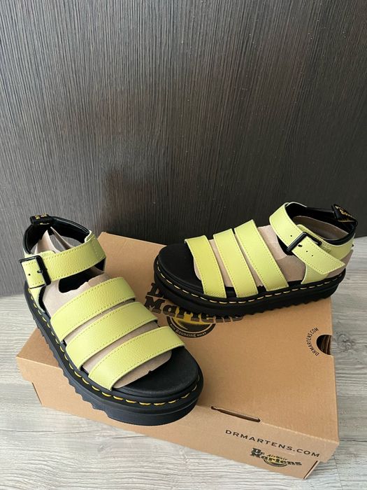 Sandale Dr. Martens Blaire lime green