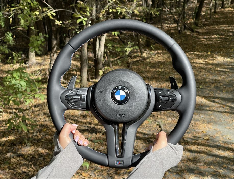 Руль BMW black edition E90 E71 E70 E84 / руль на бмв е серии /руль bmw