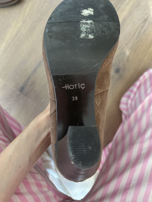 Cizme Hotic 39 piele intoarsa