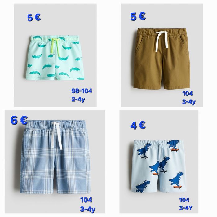 Ново! H&M Дрешки за момче - 98/104