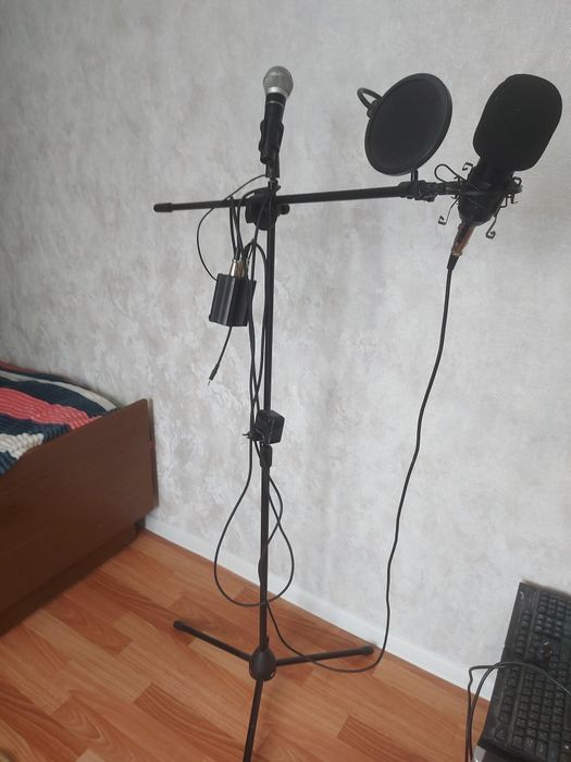 Микрорайон со штативом и фильтром