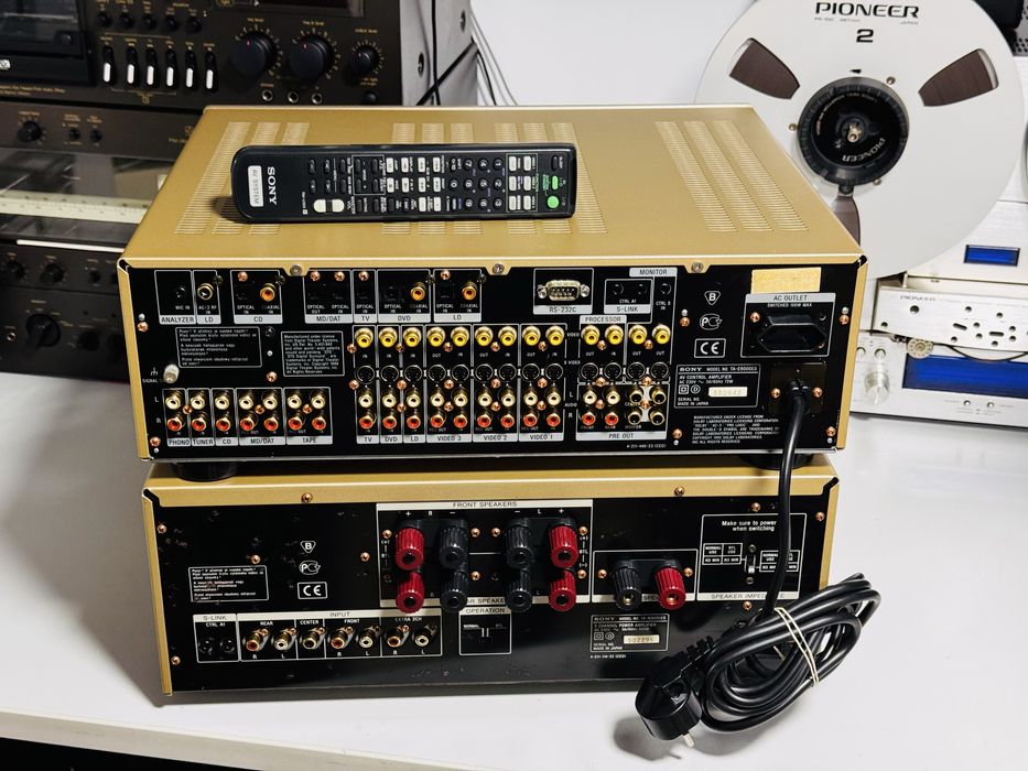 Bloc putere + preamplificator gama ES SONY  TA-N9000es + TA-E9000ES !