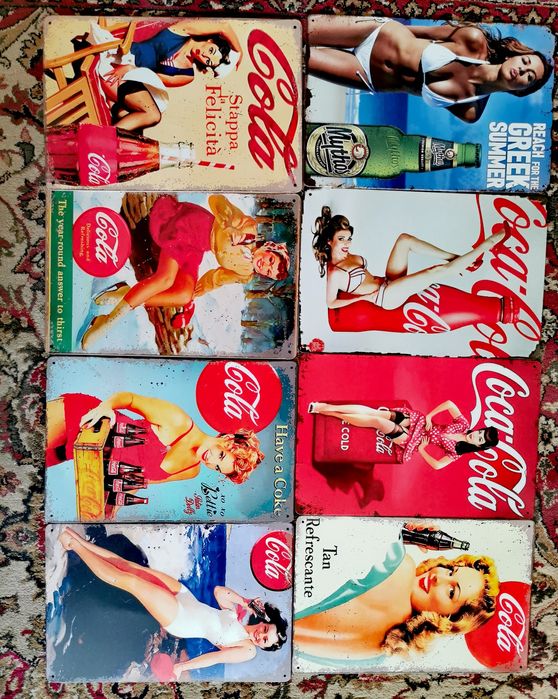 Tablii metalice vintage 20 x 30 cm