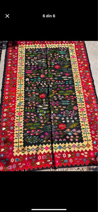 Covor oltenesc traditional din lână