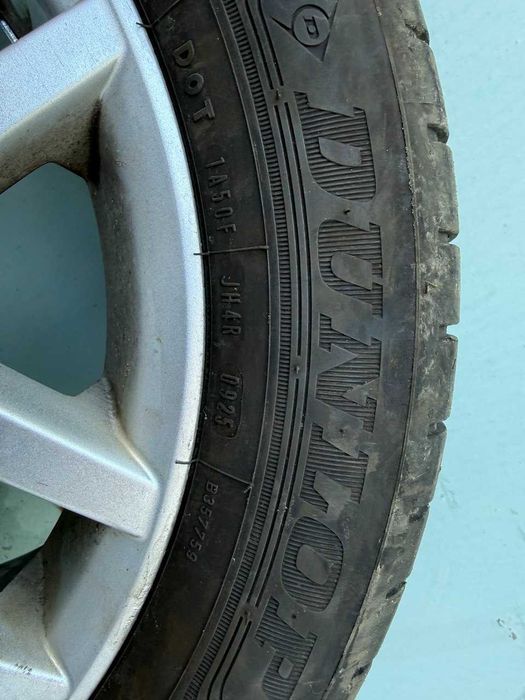 BBS 16” 5x100 с нови летни гуми Dunlop BluResponse DOT 09/25