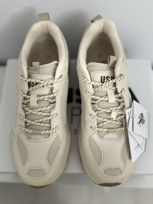 U.S. Polo ASSN, Pantofi Sport Bej