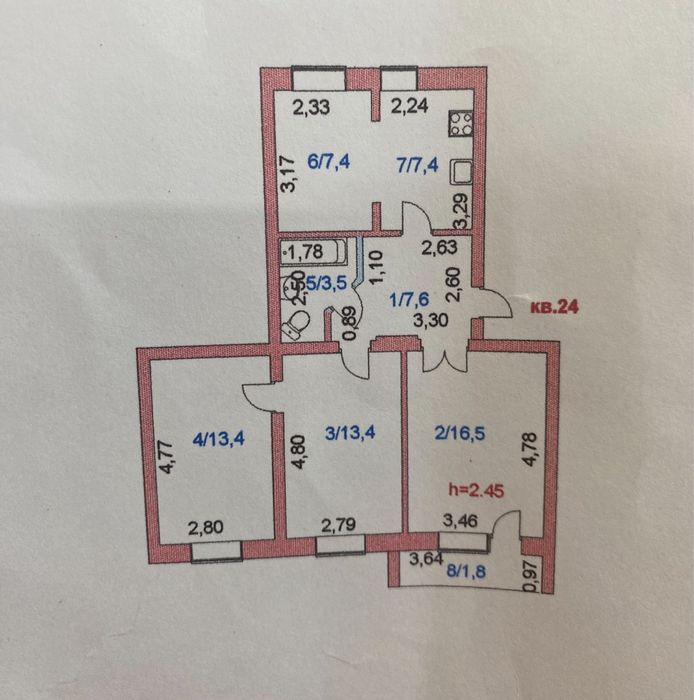 Продам квартиру