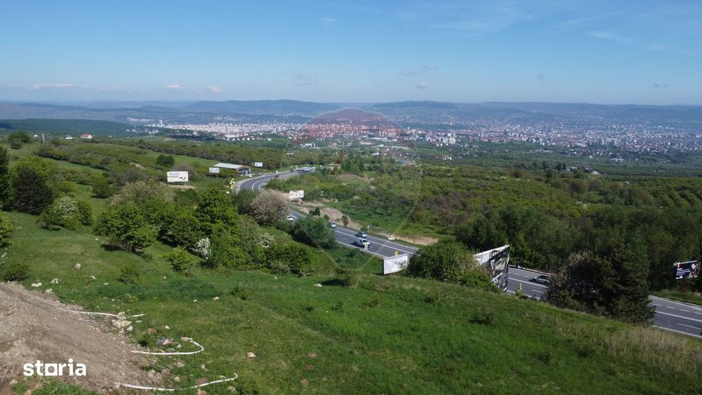 Teren 2685 mp cu panoramă Feleacu. Proiect rezidențial