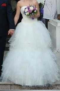 Rochie mireasa lunga / scurta Aura Radu