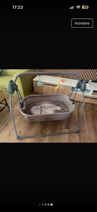 Pătuț electric/leagăn bebeluși