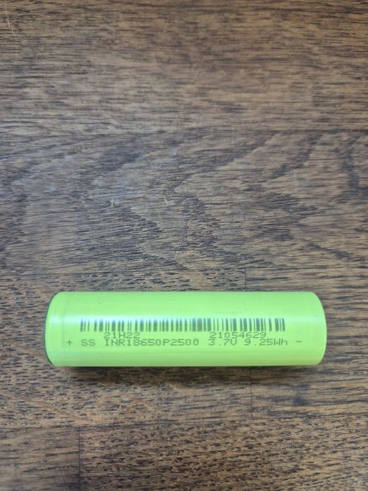 Батерии INR18650P2500 3.7V 9.25WH