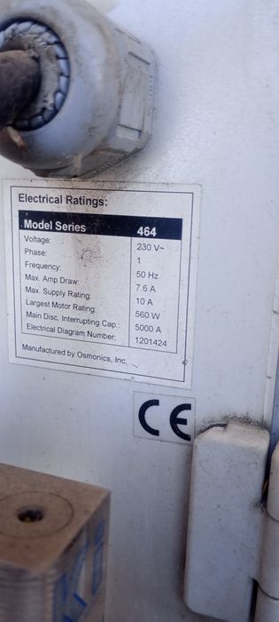 Osmoza pompa instalatie