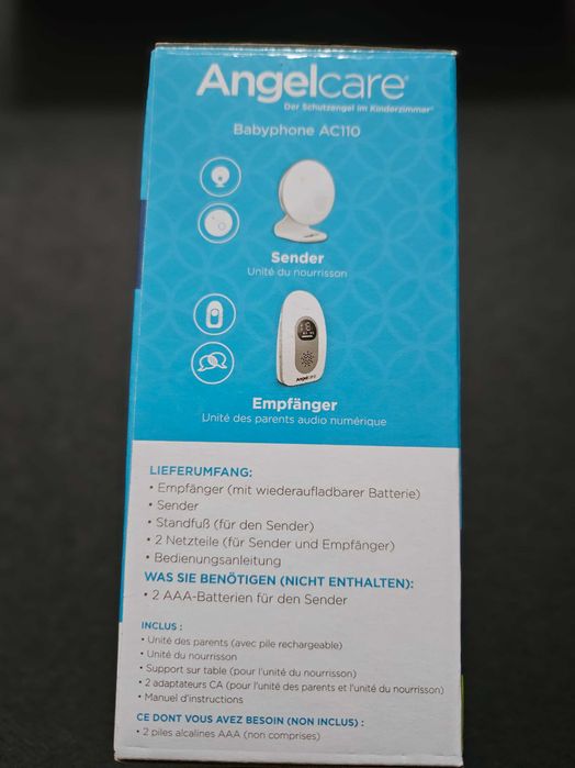 ANGELCARE AC110 Дигитален звуков монитор\бебефон