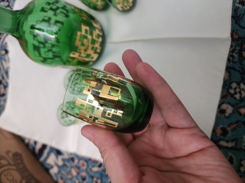 Графин со стаканчиками Богемия