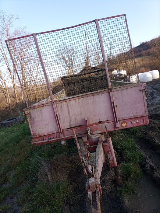 Mig de gunoi schimb cu remorca tehnologica