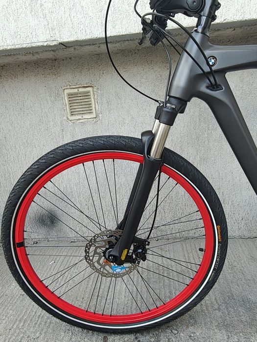 Bicicleta BMW M Cruise 28 zoll, gri mat, Shimano XT Deore 175-185cm