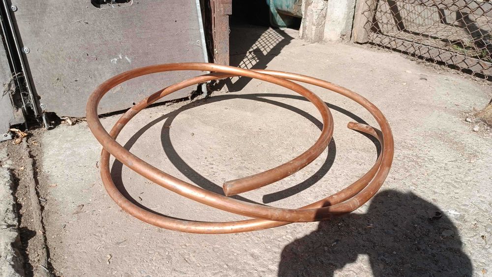 Spirala cupru pentru cazan