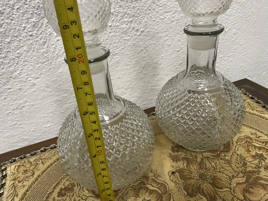 Кристални гарафи Kitchen Goods Великобритания 1950 гарафа