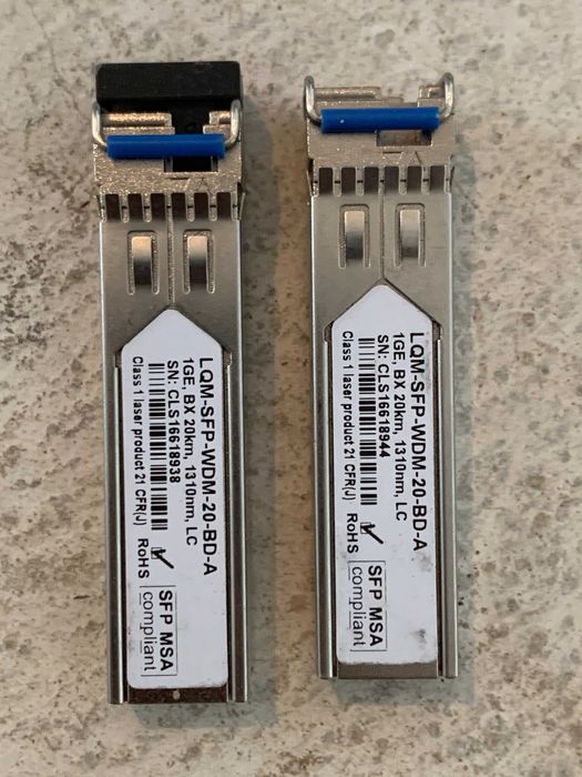 Продам оптический модуль трансивер разные