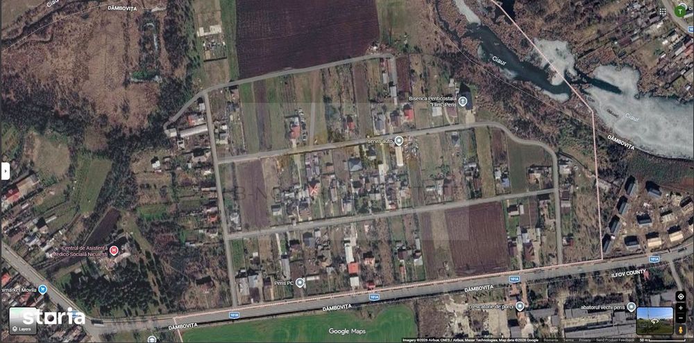 Teren de vânzare Movila – Periș | Toate utilitățile | Loturi 400 mp și