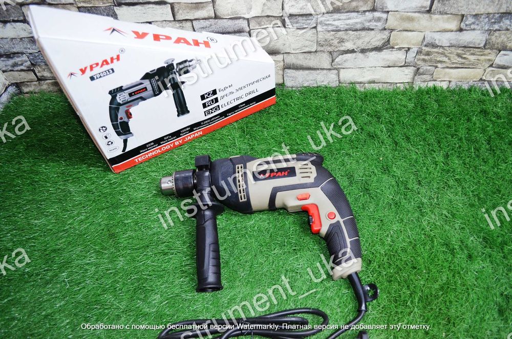 Дрель ударная электрическая Уран