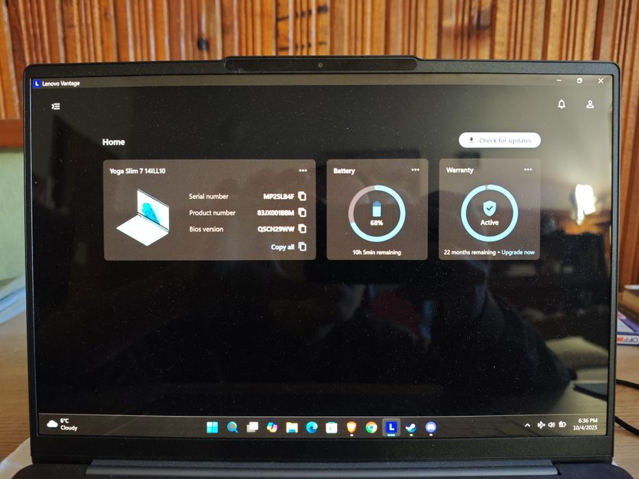 “Lenovo Yoga Slim 7 OLED 120Hz | Ultra 7 258V | 32GB RAM 2г гаранция