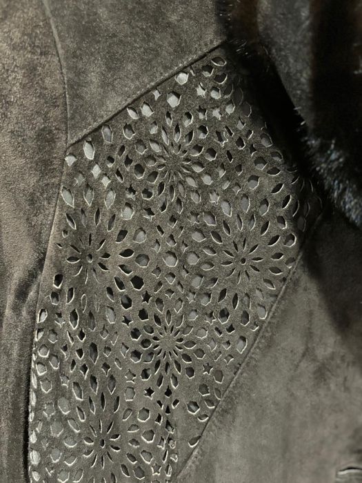 Демисезонная дубленка натуралка