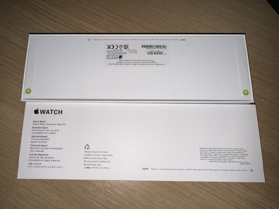 Нов Apple watch 11 GPS 46mm неразпечатан с гаранция