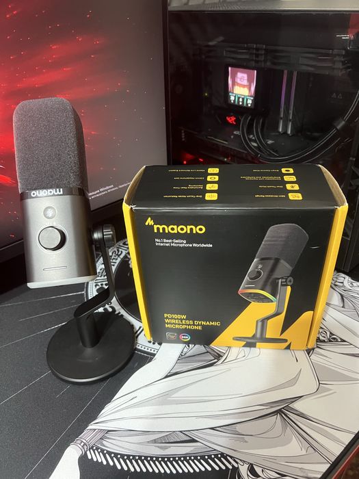Микрофон для ПК Maono PD100W