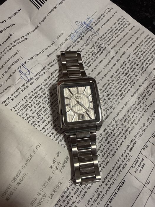 Vand Ceas Casio quartz nou unisex