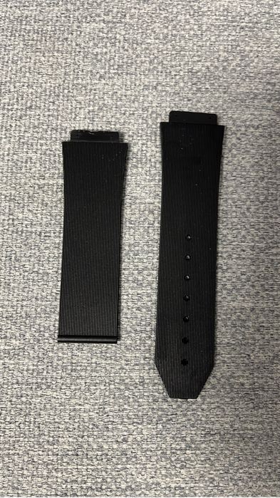 Curea din silicon pentru Hublot Big Bang, negru, 19/26/22