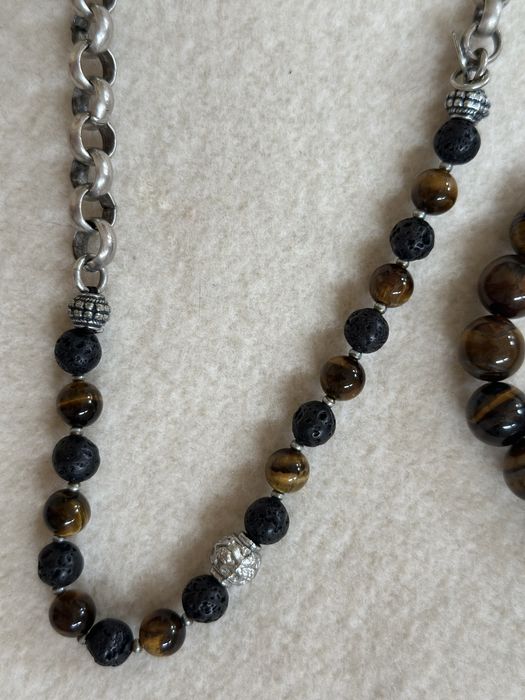 Колие с полускапоценни камъни: