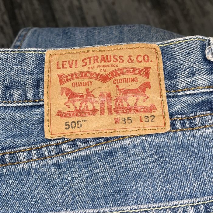 Levi's 505 Regular Fit — Размер XL.